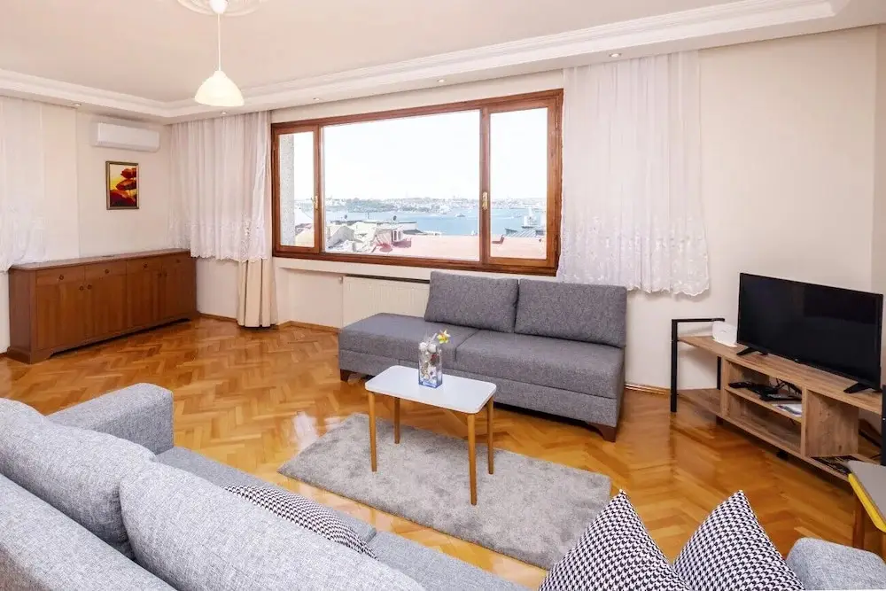 Стамбул: Duplex Flat With Bosphorus View in Uskudar