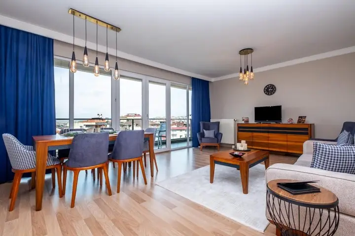 Стамбул: Superb Flat Close to SAW With Shared Pool in Tuzla
