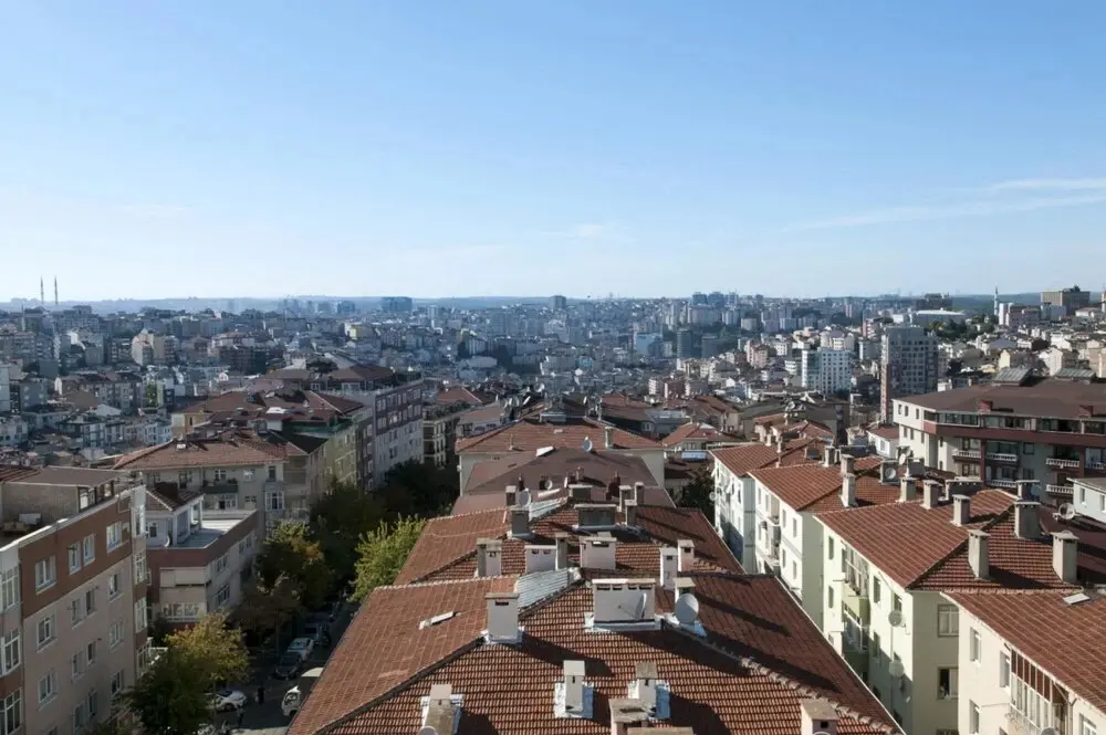 Стамбул: Central Flat With City View and Terrace in Sisli
