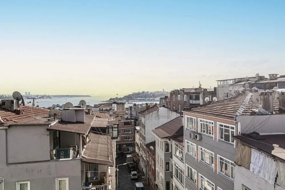 Стамбул: Central Flat With City View Near Istiklal Street