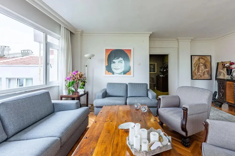 Стамбул: Eclectic and Cenral Flat With City View in Sisli