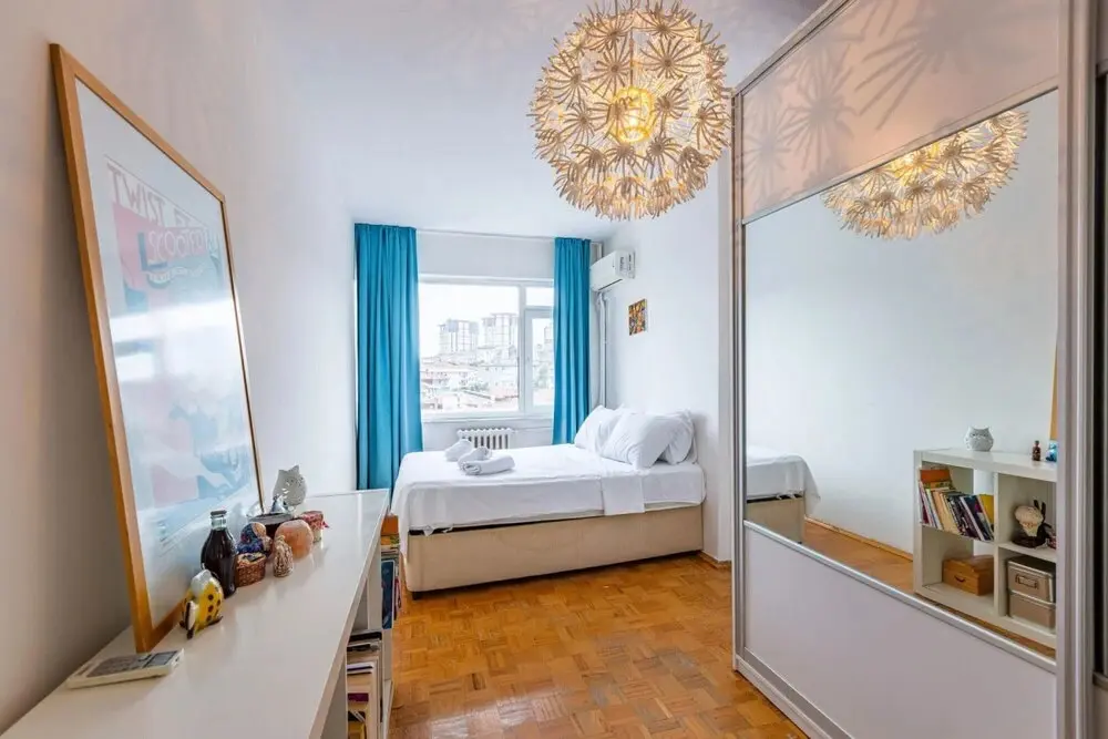 Стамбул: Eclectic and Cenral Flat With City View in Sisli
