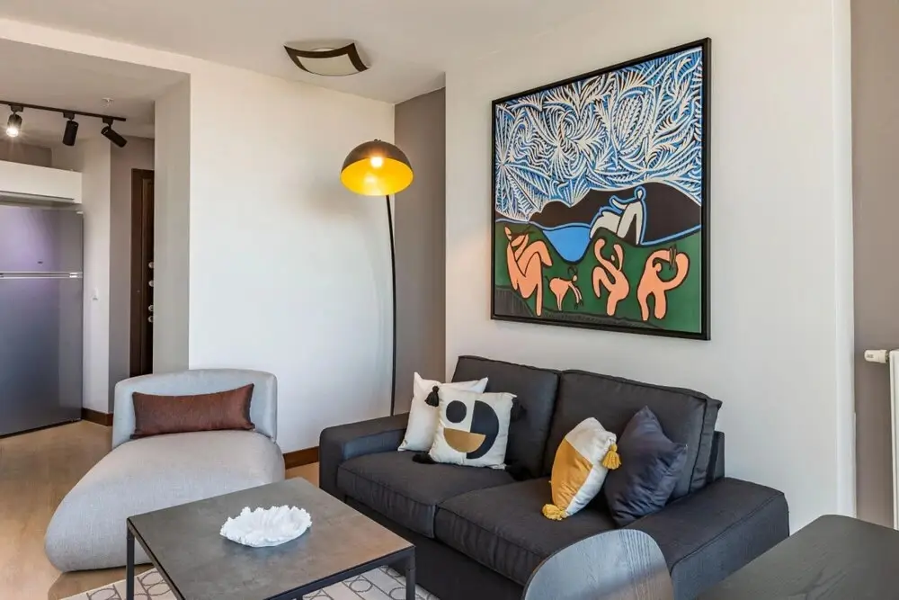 Стамбул: Charming Flat With Gorgeous City View in Atasehir