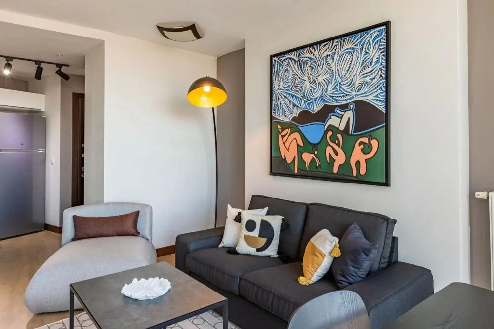 Стамбул: Charming Flat With Gorgeous City View in Atasehir