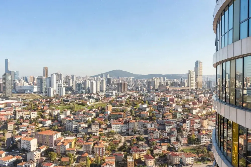 Стамбул: Charming Flat With Gorgeous City View in Atasehir