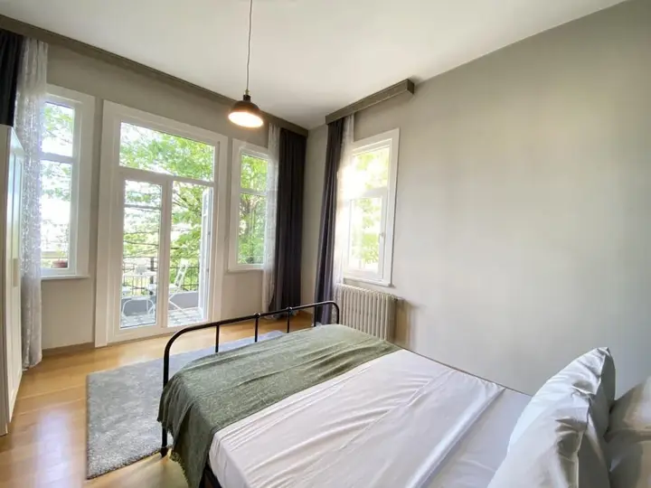Стамбул: Flat With Balcony and Bosphorus View in Beyoglu