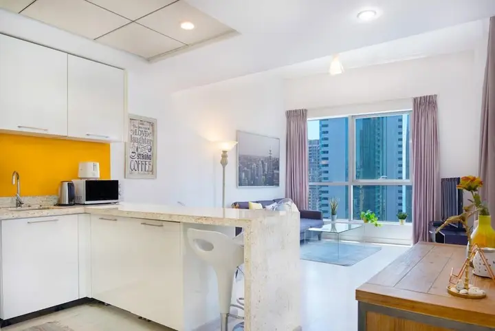 Дубай: Stunning Apartment w Dubai Marina View