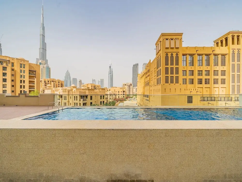 Spacious Art Deco Apt with Burj,Canal Views — фото 1
