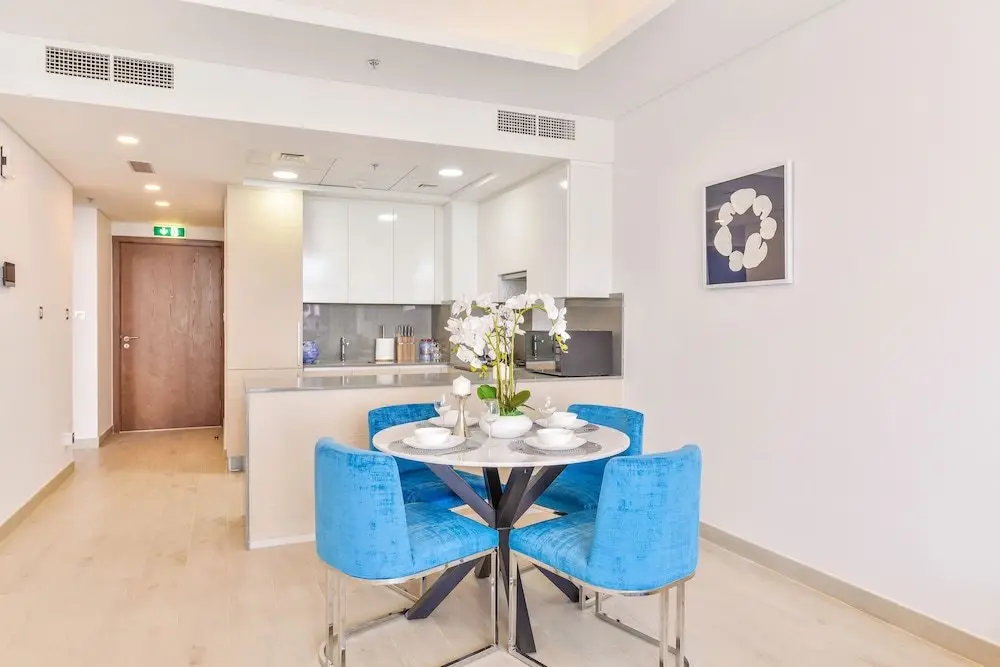 Дубай: Ultra Luxury Palm - Mina Azizi Beachfront - Private Beach and Pool