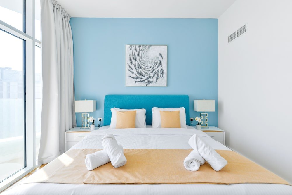 Дубай: Ultra Luxury Palm - Mina Azizi Beachfront - Private Beach and Pool