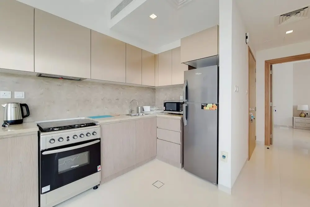 Дубай: GreenFuture - Panoramic City View From This High-Rise Chic Condo