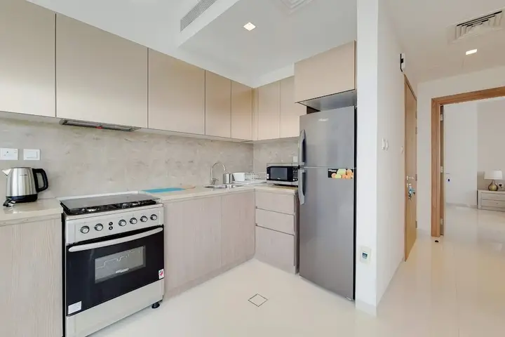 Дубай: GreenFuture - Panoramic City View From This High-Rise Chic Condo