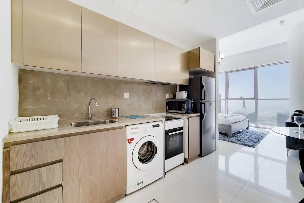 Дубай: GreenFuture - Downtown View, High Rise Luxurious Studio