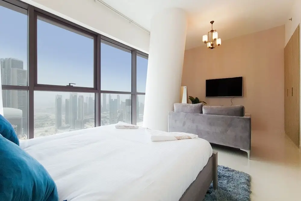 Дубай: GreenFuture - Downtown View, High Rise Luxurious Studio