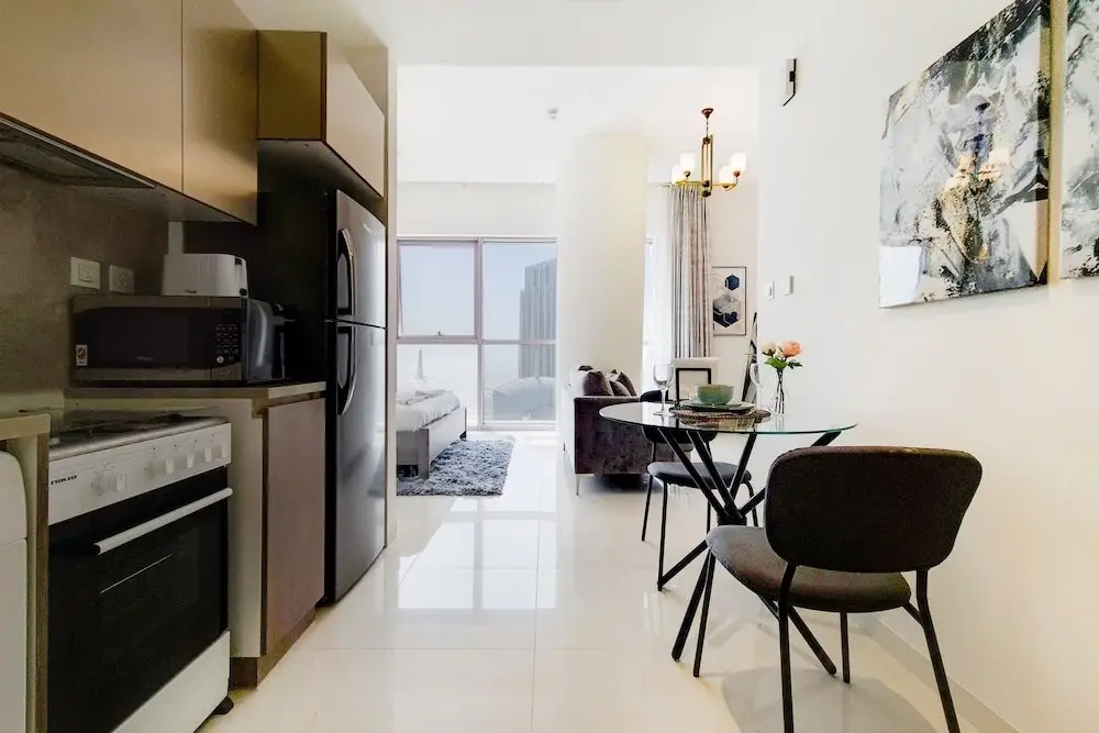 Дубай: GreenFuture - Downtown View, High Rise Luxurious Studio