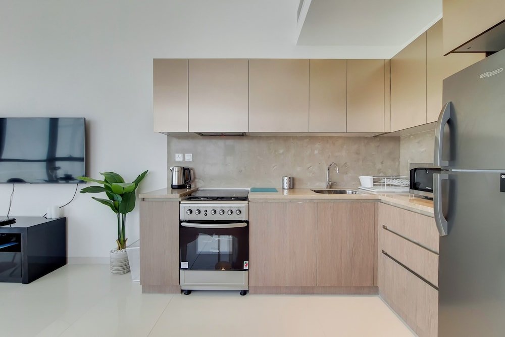 Дубай: GreenFuture - Stylish Apartment With Panoramic City Views
