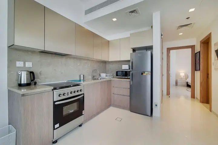 Дубай: GreenFuture - Stylish Apartment With Panoramic City Views