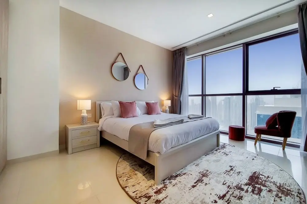 Дубай: GreenFuture - Stylish Apartment With Panoramic City Views