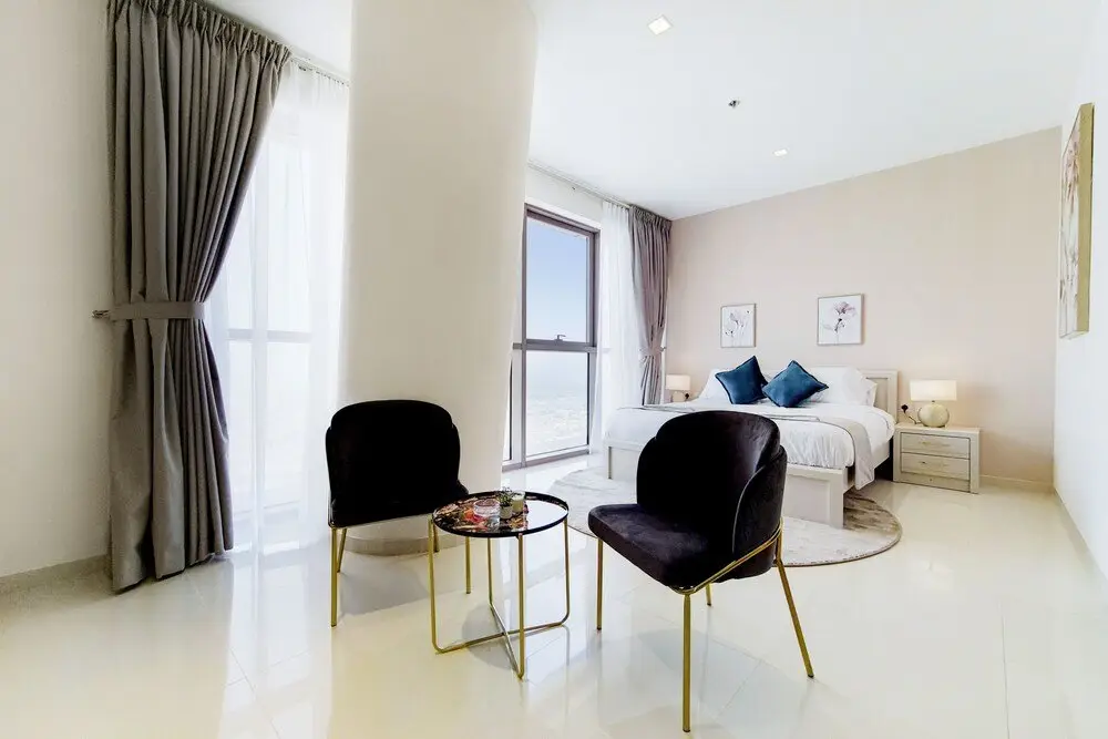 Дубай: GreenFuture - Luxe Studio In Trade Center With Downtown Views