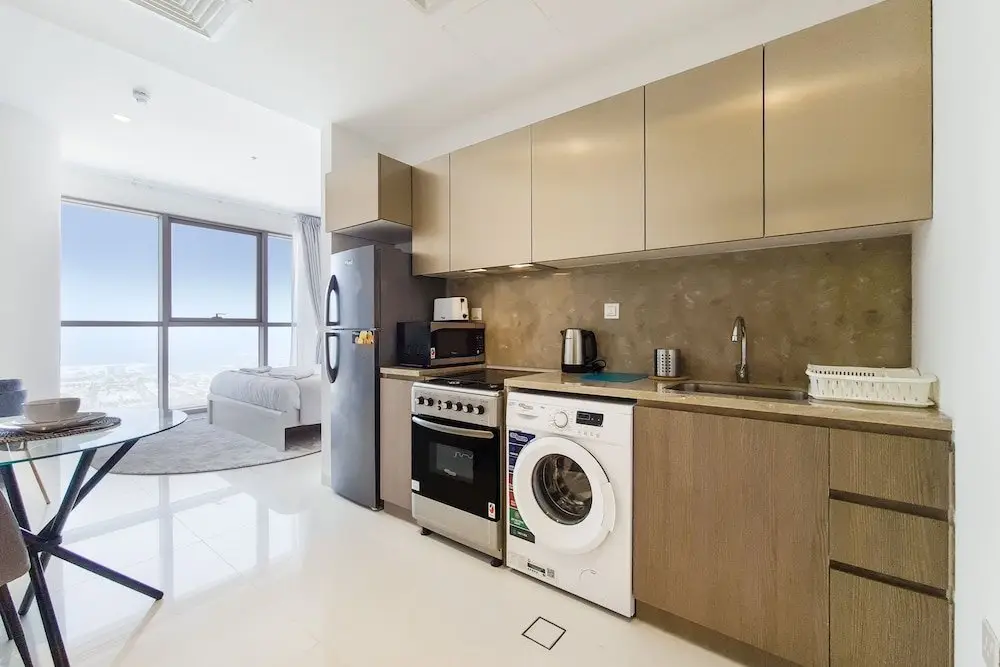 Дубай: GreenFuture - Luxe Studio In Trade Center With Downtown Views