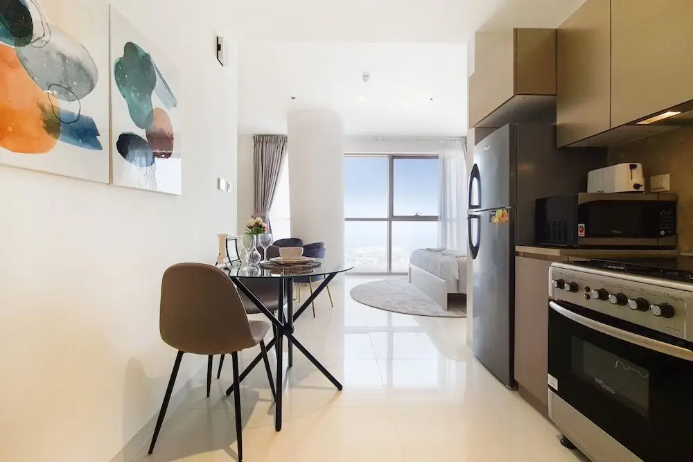 Дубай: GreenFuture - Luxe Studio In Trade Center With Downtown Views
