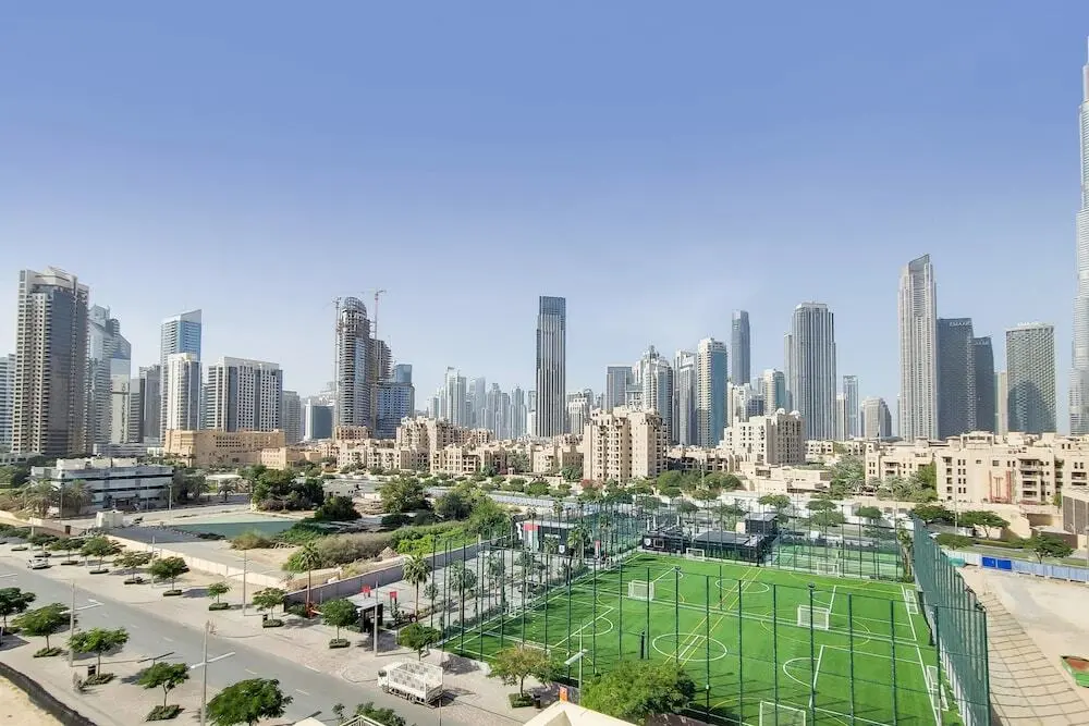 Дубай: GreenFuture - Amazing Burj And Skyline View From The Balcony