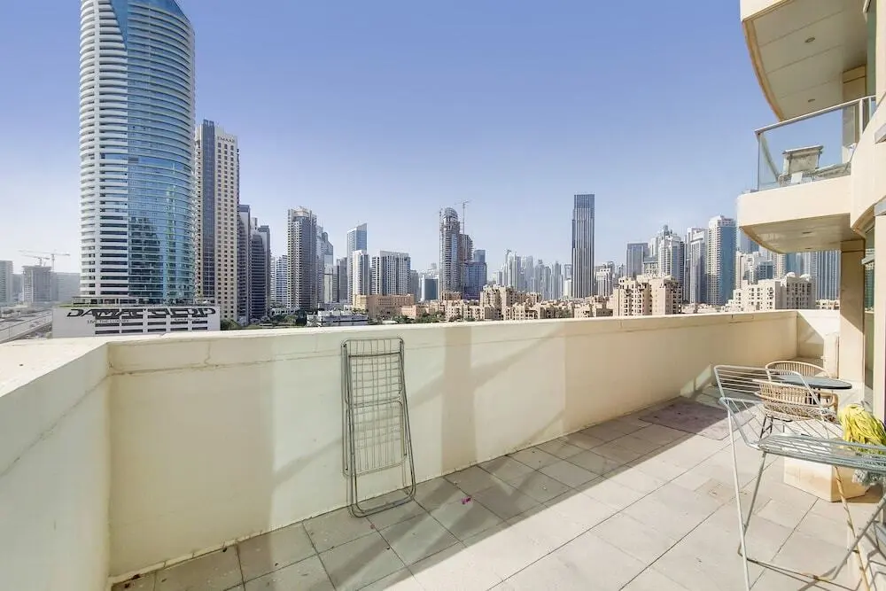 Дубай: GreenFuture - Amazing Burj And Skyline View From The Balcony