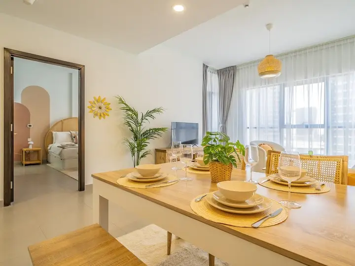 Дубай: Charming Tropical Apartment Minutes To Dubai Mall