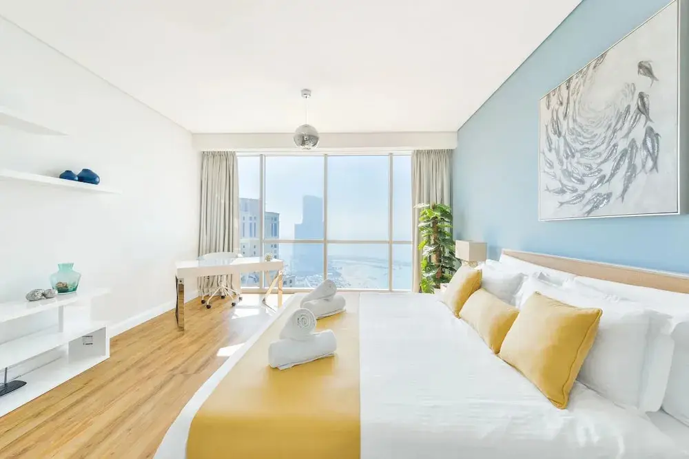 Дубай: Luxury JBR - Al Fattan Full Sea View - Free Beach Resorts Access