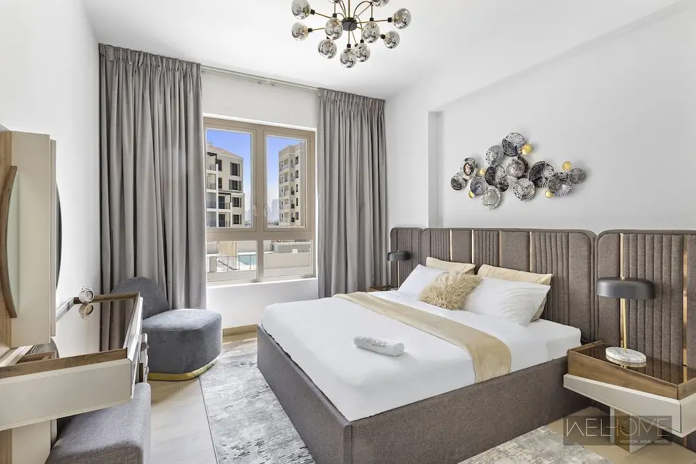 Дубай: WelHome - Incredible Waterfront Apt With Mesmerizing views