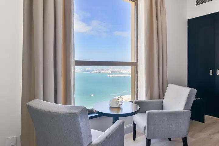 Дубай: Luxury JBR Shams - Sea or Marina View - Free Beach Resorts Access!