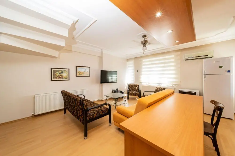 Анталья: Central Flat Near Shore in Muratpasa With Terrace