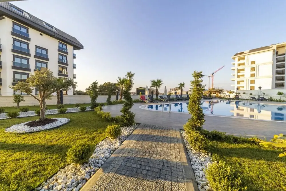 Аланья: Flat With Shared Pool Hammam and Sauna in Alanya