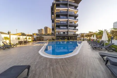 Flat With Shared Pool Hammam and Sauna in Alanya — фото 1