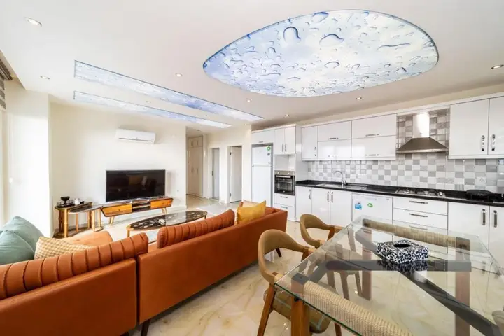 Аланья: Spacious Apartment with Sea View in Alanya