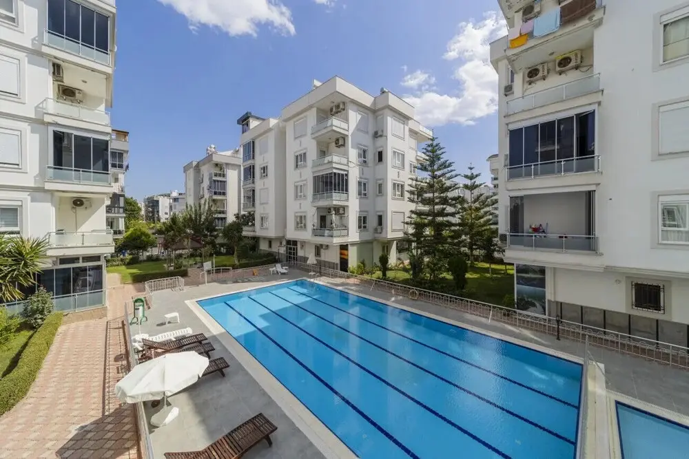 Анталья: Delightful Flat With Shared Pool in Konyaalti