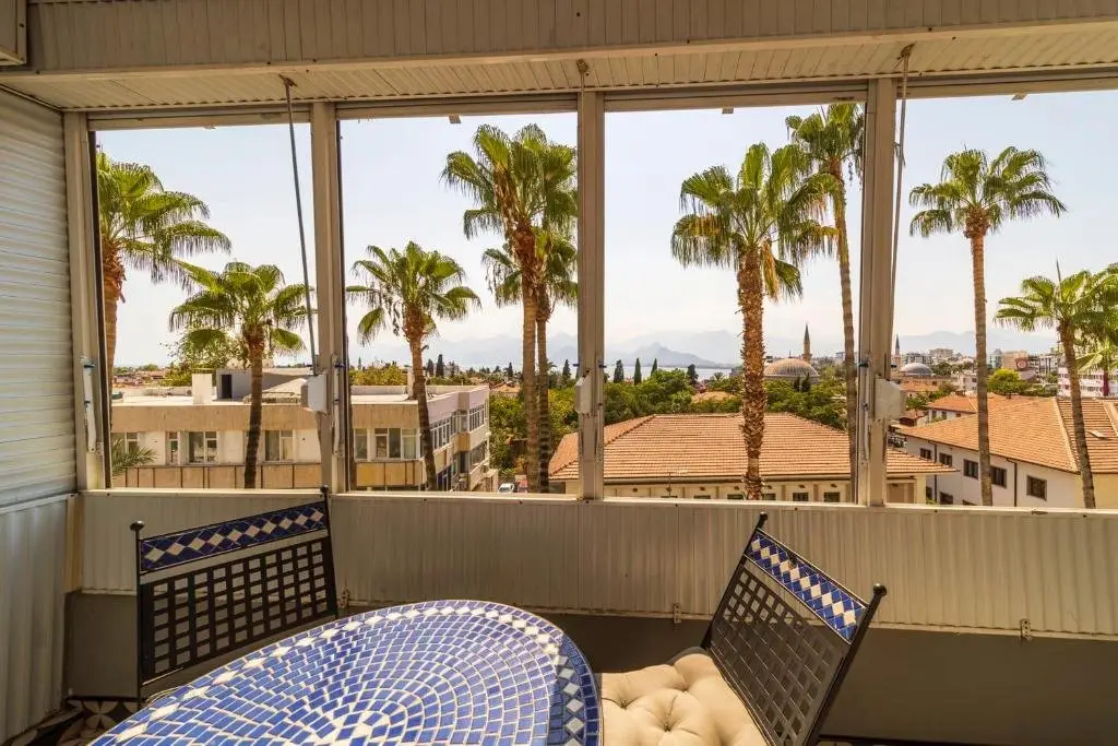 Анталья: Central Flat with Great View in Muratpasa Antalya