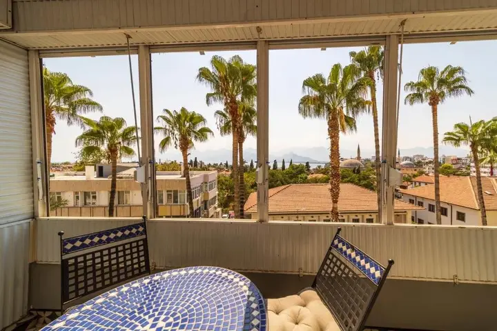 Анталья: Central Flat with Great View in Muratpasa Antalya
