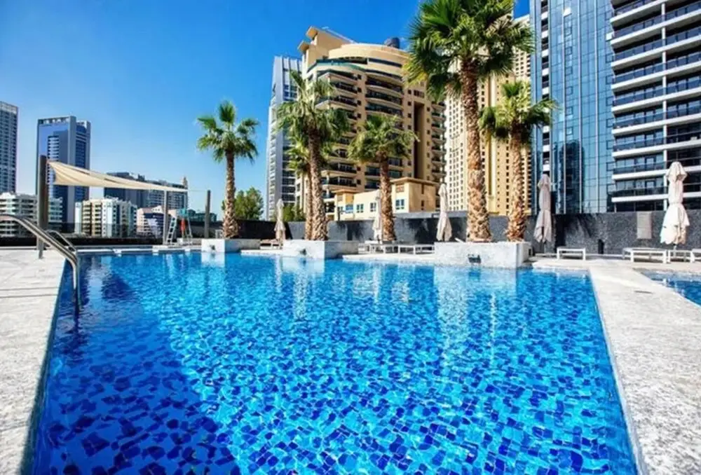 Дубай: Stylish Studio Apartment-Sparkle Towers