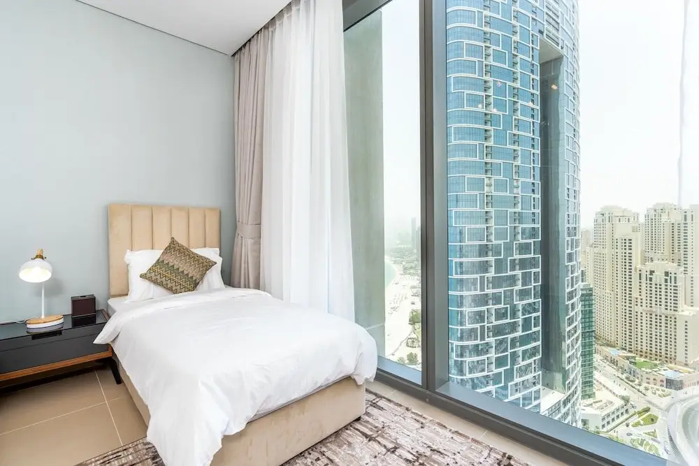 Дубай: SuperHost - Magnificent Panoramic Sea View With 2 Balconies