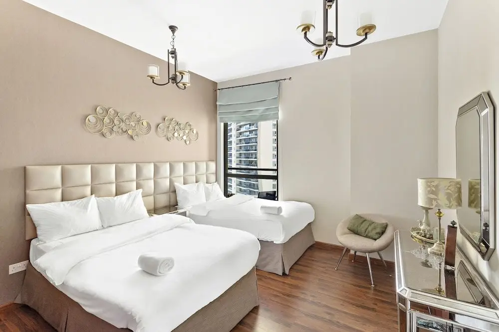 WelHome - Waterfront Family-Size Apt With JBR Beach Access — фото 1
