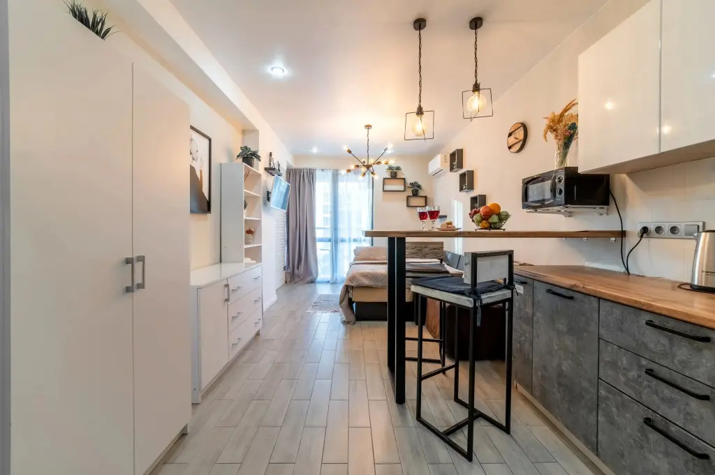Сочи: Апартаменты Sun city apartments ЖК Сокол с балконом