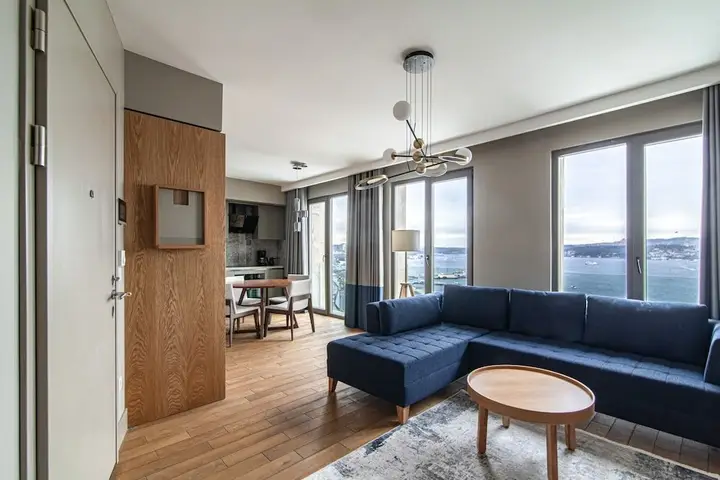 Стамбул: Flat With Panoramic Bosphorus View in Cihangir