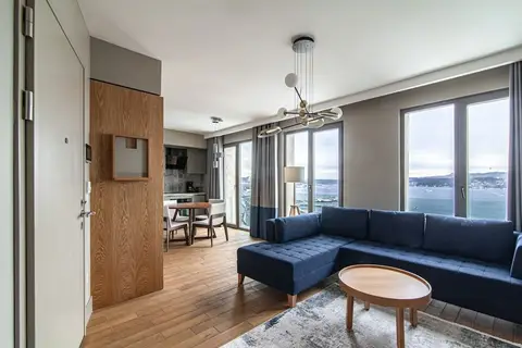 Flat With Panoramic Bosphorus View in Cihangir — фото 1