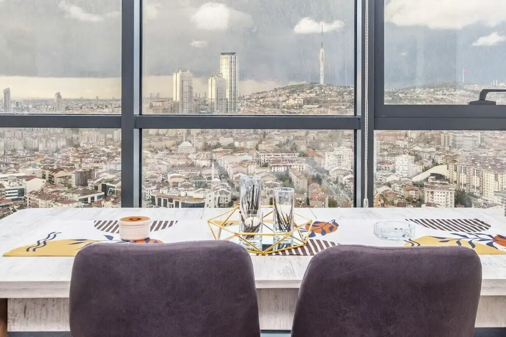 Стамбул: Charming Flat With City View in Atasehir