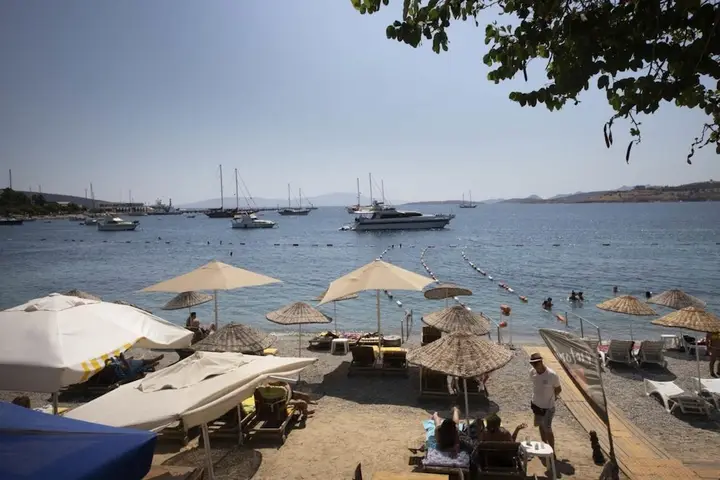 Бодрум: Seafront Flat With Breathtaking Sea View in Bodrum
