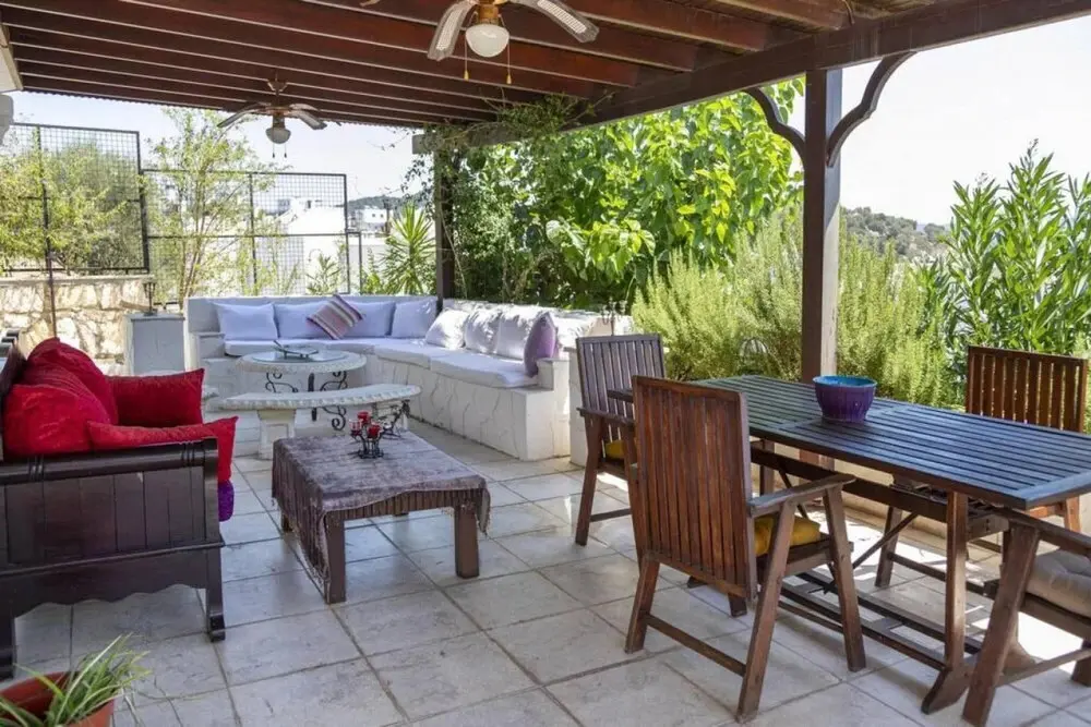 Богазичи: Comfy Triplex Near Beach With Garden in Bodrum