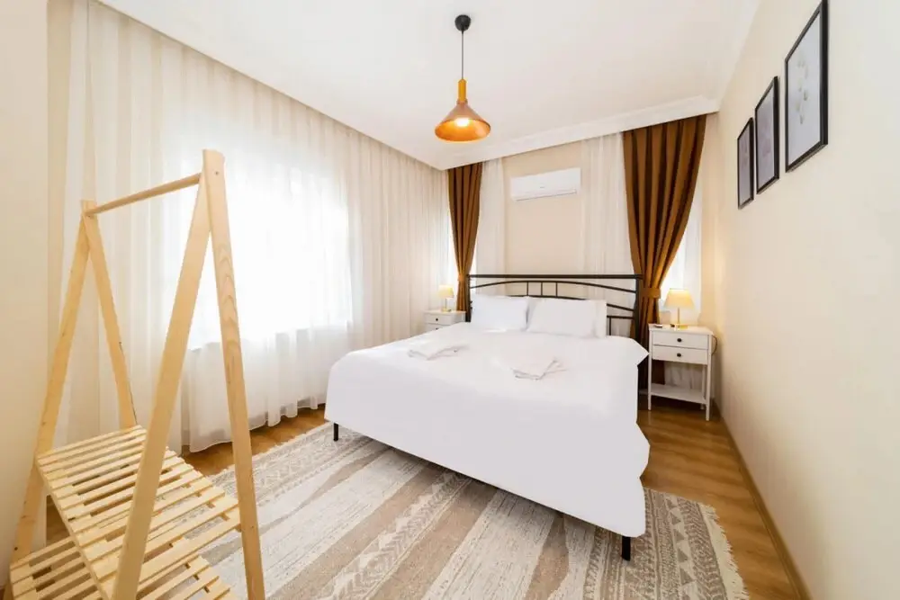 Анталья: Spacious and Central Apartment near Lara Beach in Muratpasa, Antalya