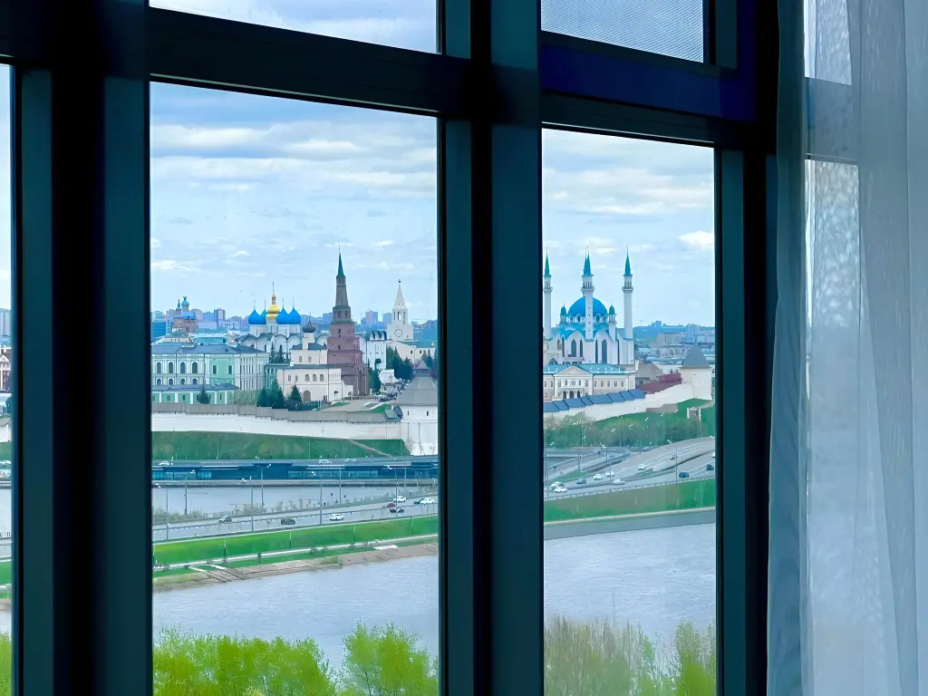 Казань: Квартира Видовая на Кремль, Первая Береговая в Центре у Метро