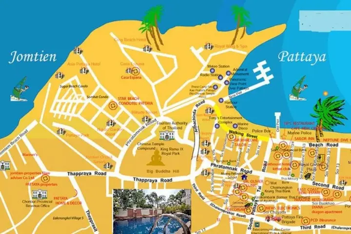 Паттайя: GARDEN VILLA - PATTAYA HOLIDAY HOUSE WALKING STREET 4 bedrooms